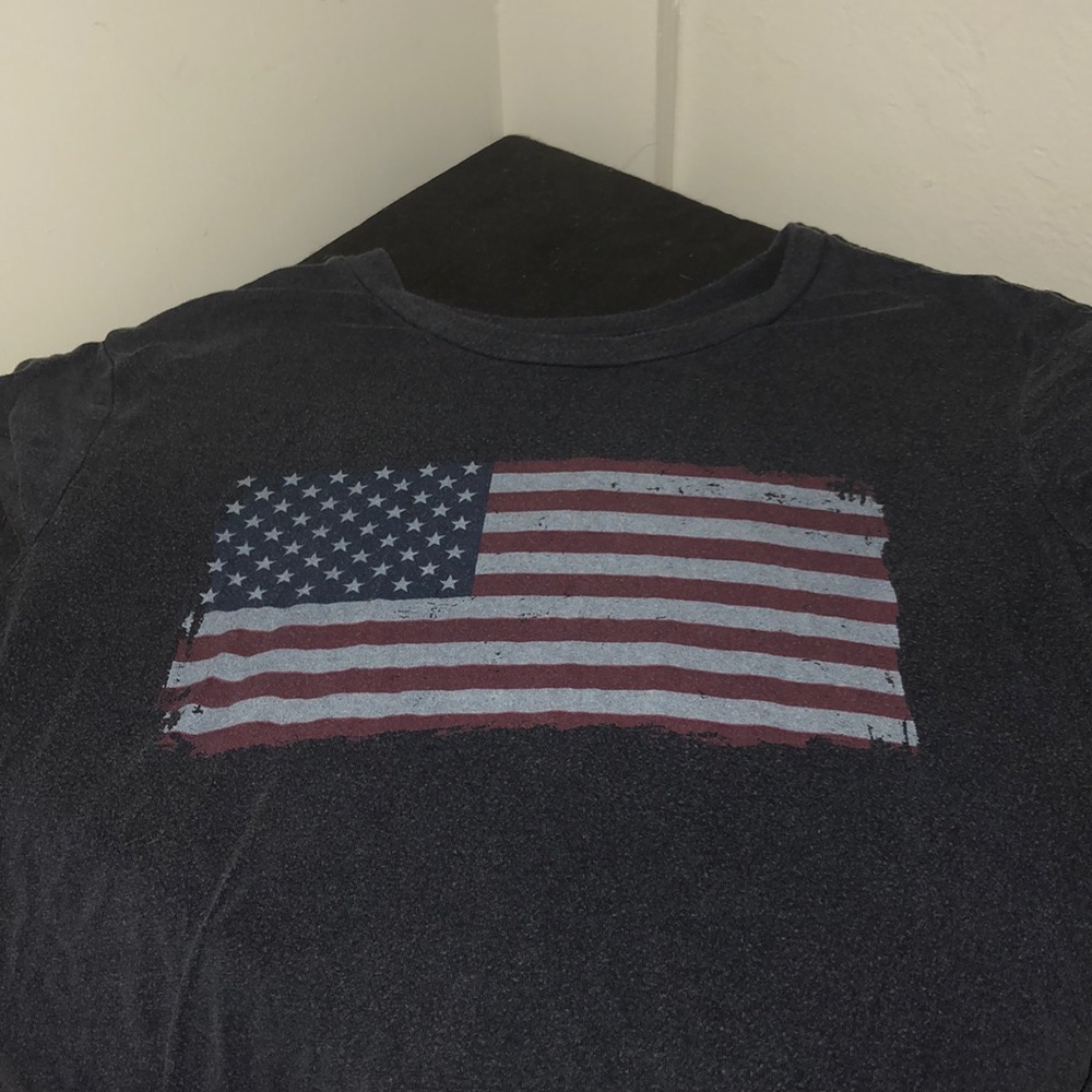 Vintage american flag tee